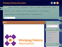 Tablet Screenshot of ostomy-winnipeg.ca